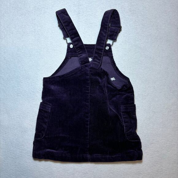 Chelsea & Violet Baby Purple Corduroy Overall Dress Size 12M - Picture 5 of 5